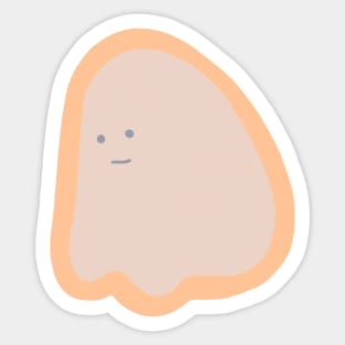 Chubby Little Ghost Sticker